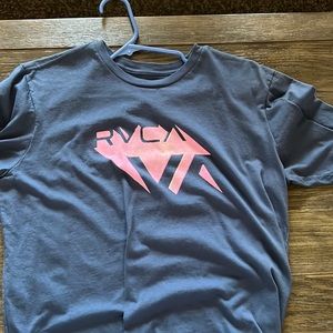 Blue RVCA shirt